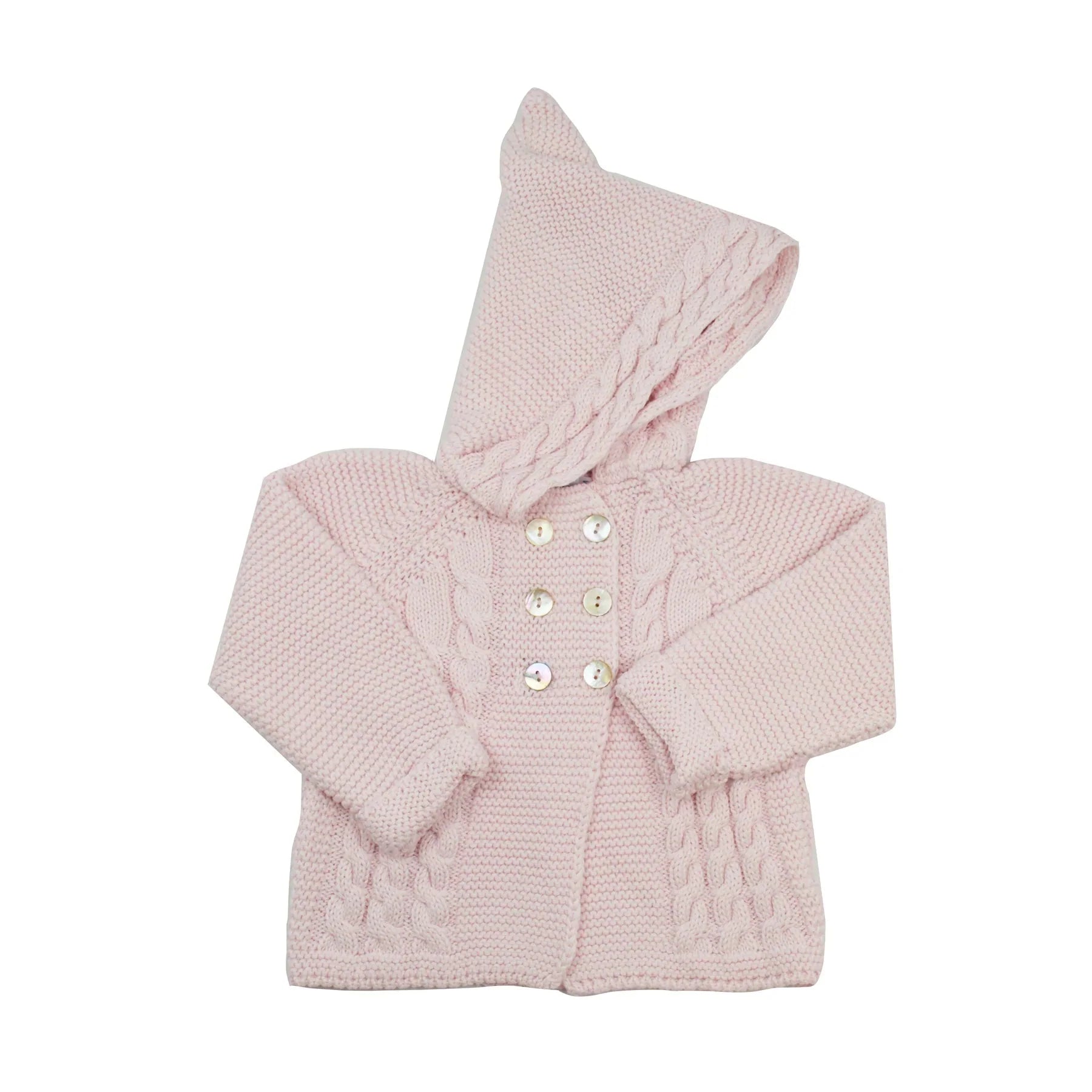 Mi Lucero Pink Hooded Jacket