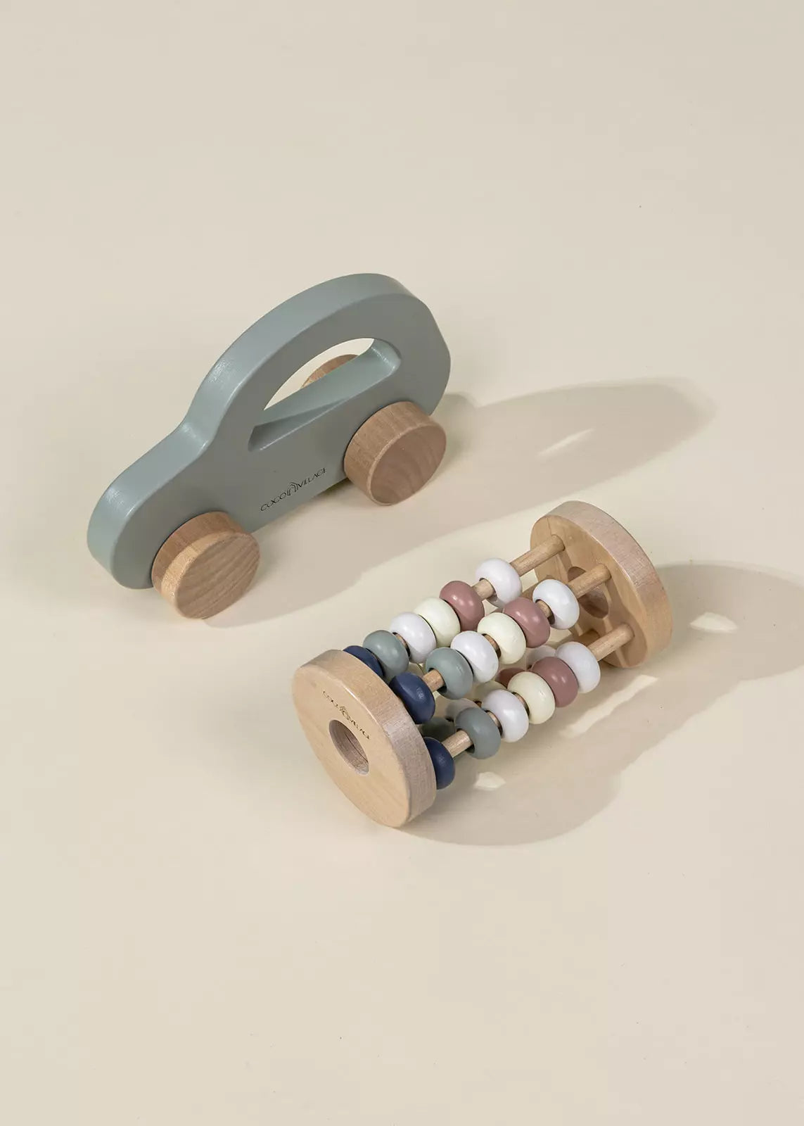 Wooden Baby Toy Gifting Set Abacus & Car