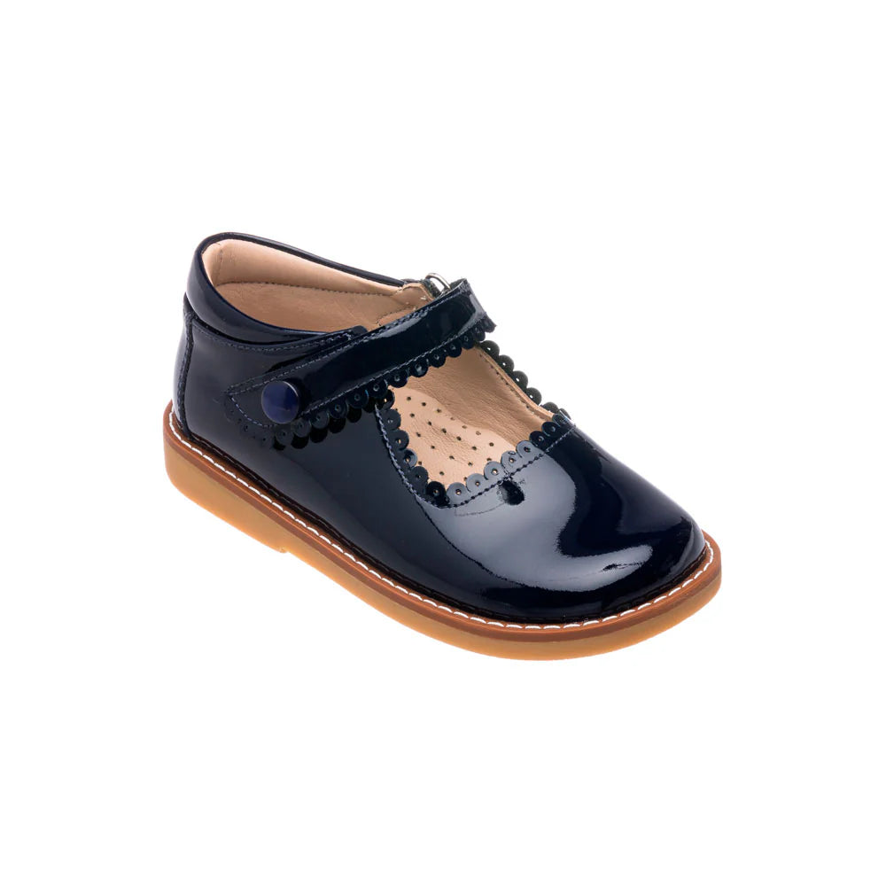 Mary Jane Patent Leather Navy F26