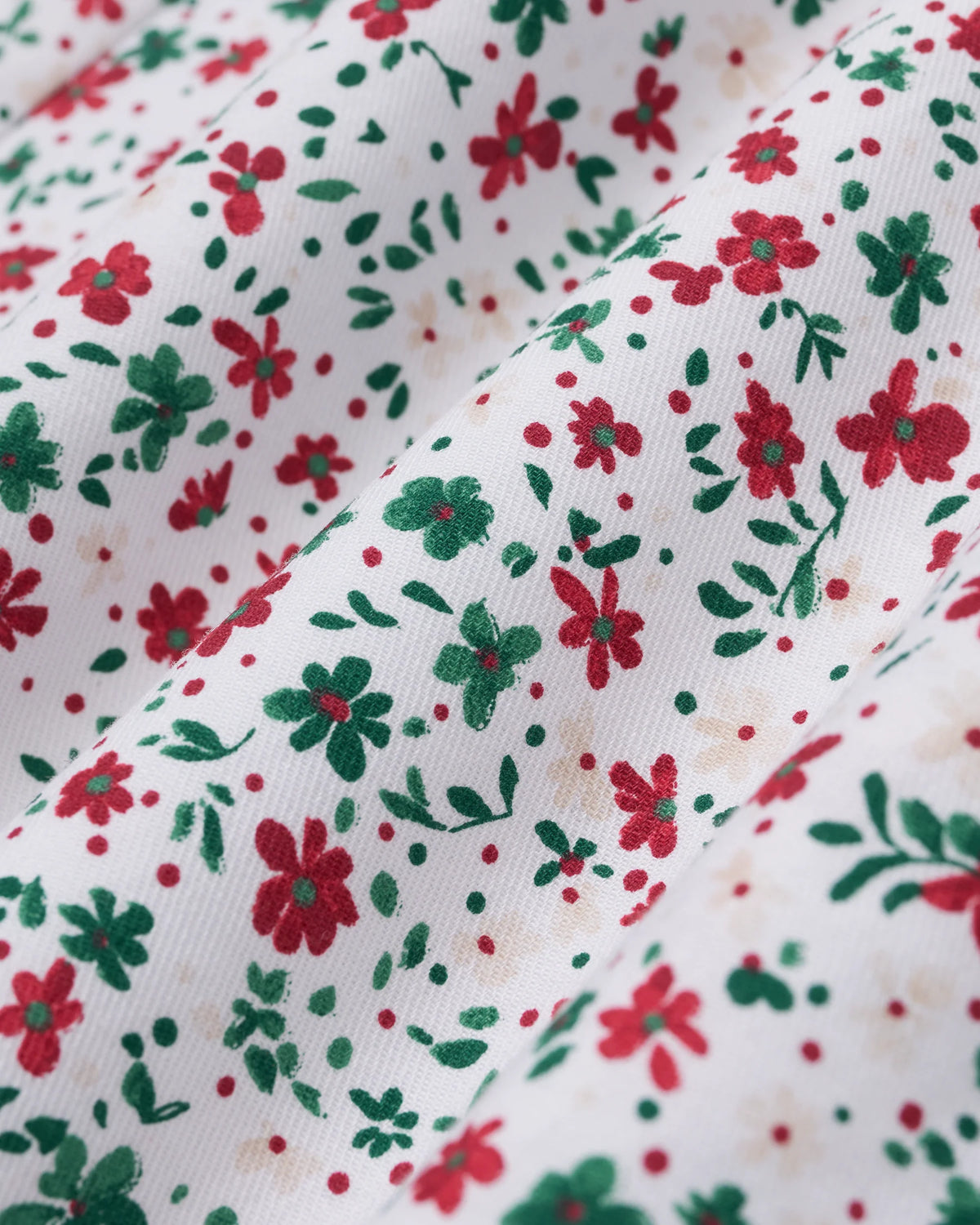 Kid's Twill Colette Pajama Set in Winter Garden