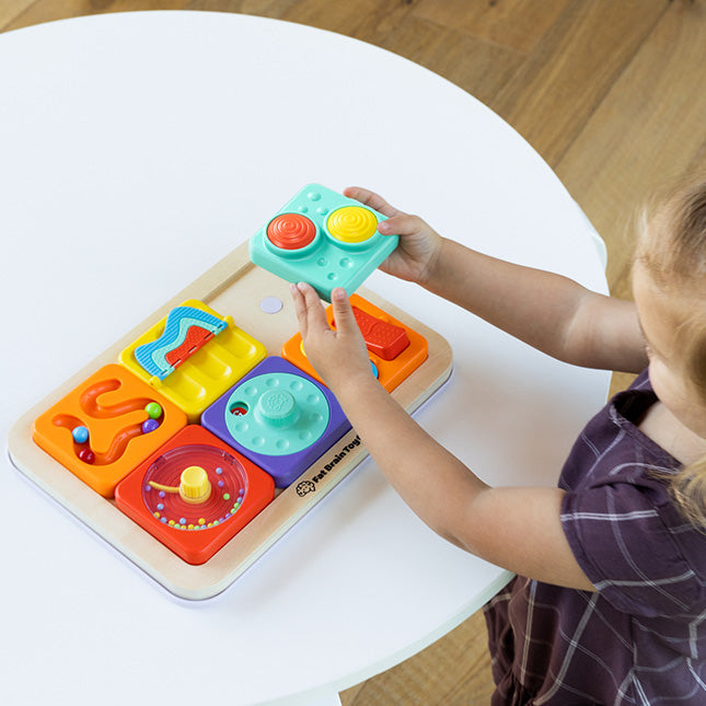 PlayTab - Modular, Sensory Activity Board for Babies and Toddlers