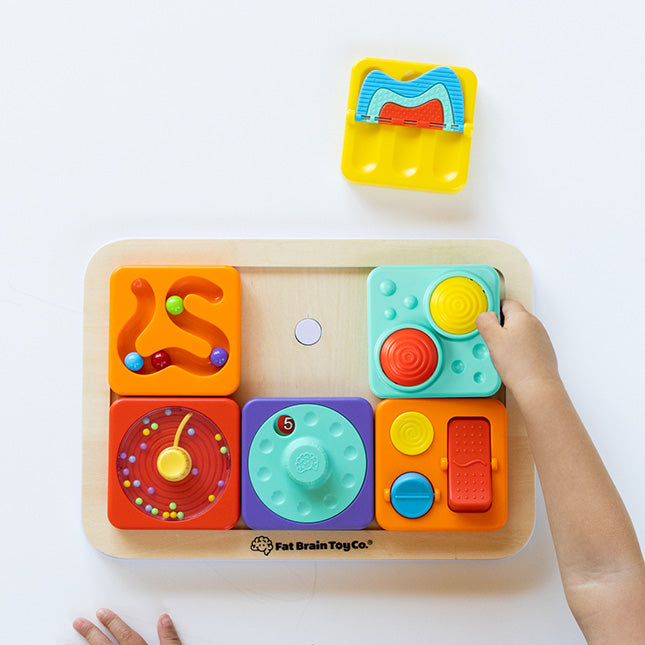 PlayTab - Modular, Sensory Activity Board for Babies and Toddlers