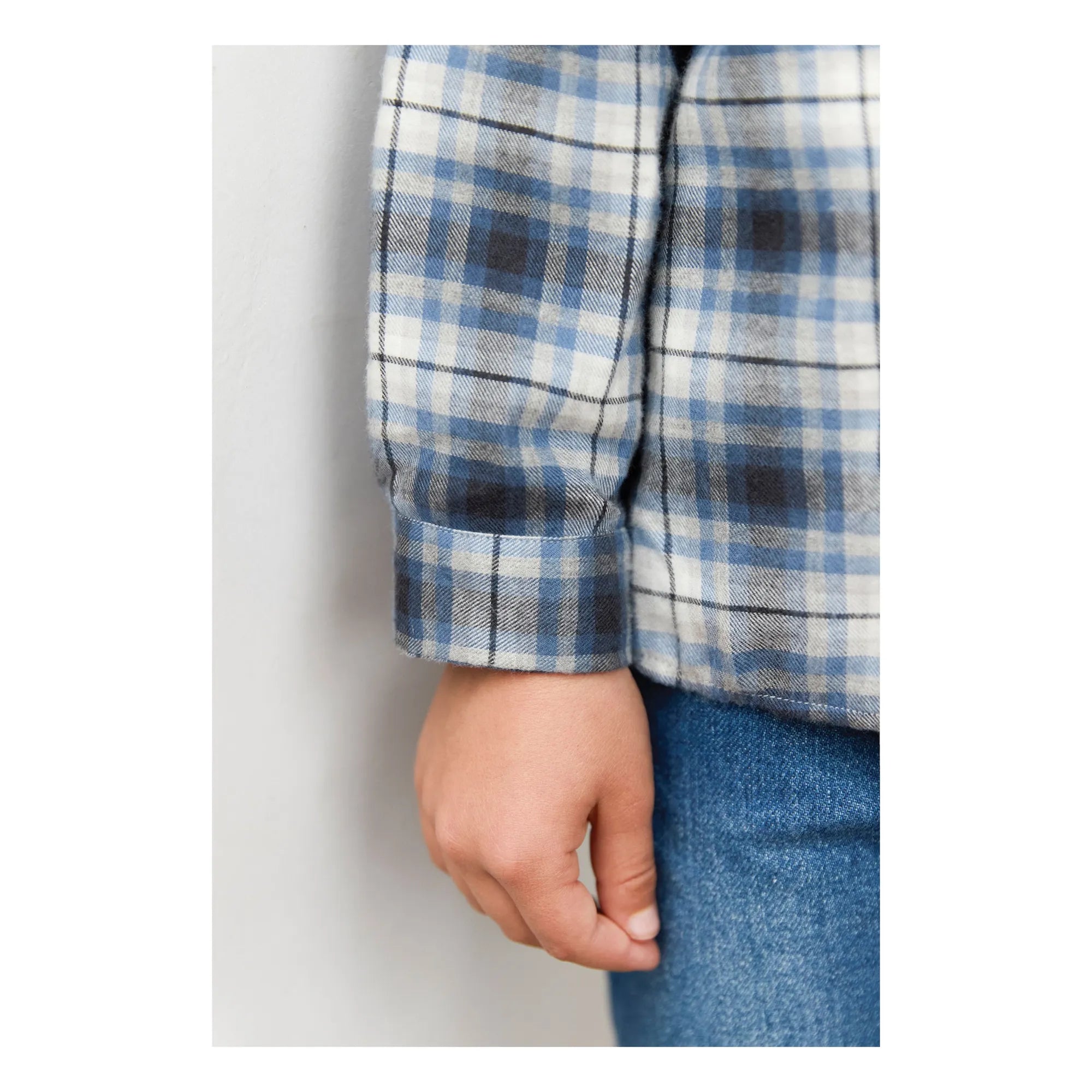 Overshirt Grey Average Check