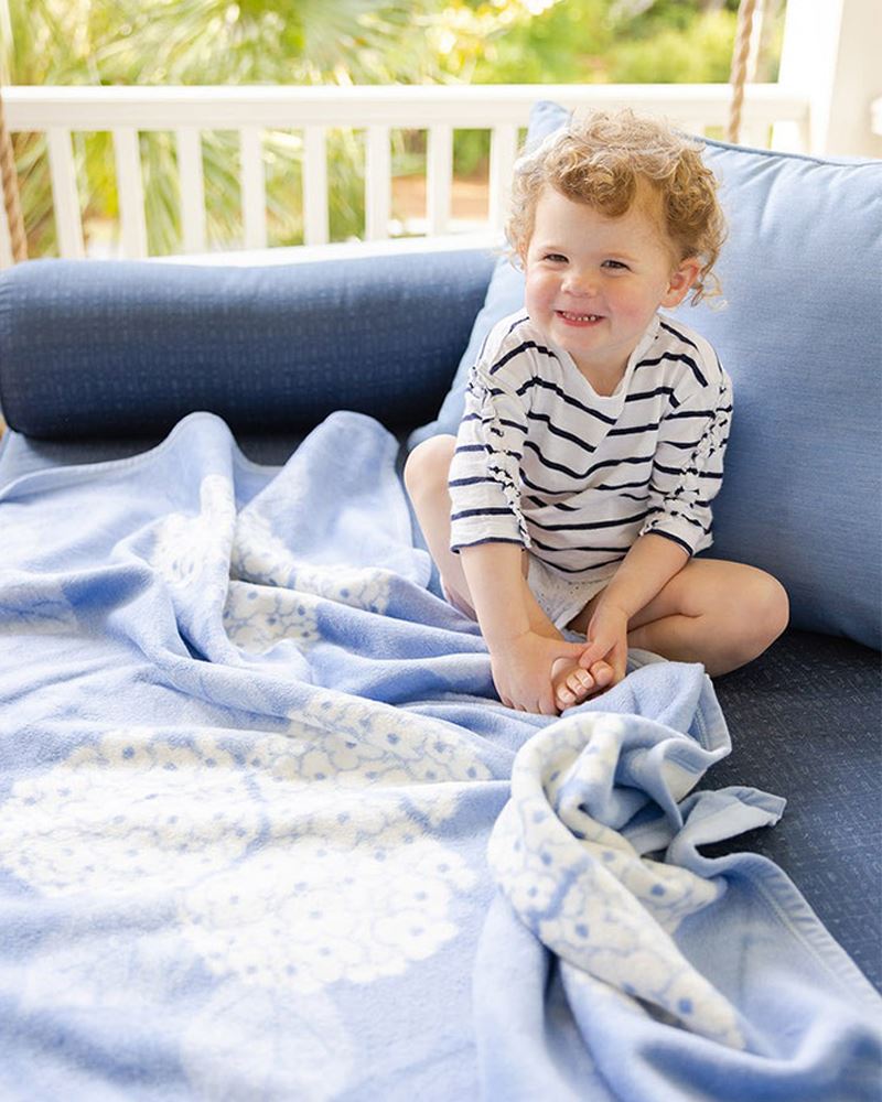 Hydrangeas Bluebell Blanket