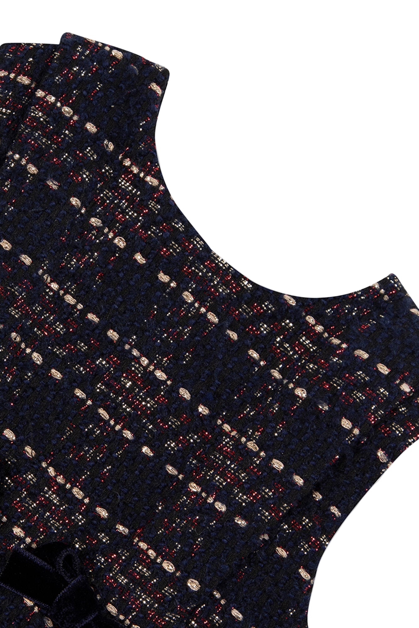 Dress Navy with knots
