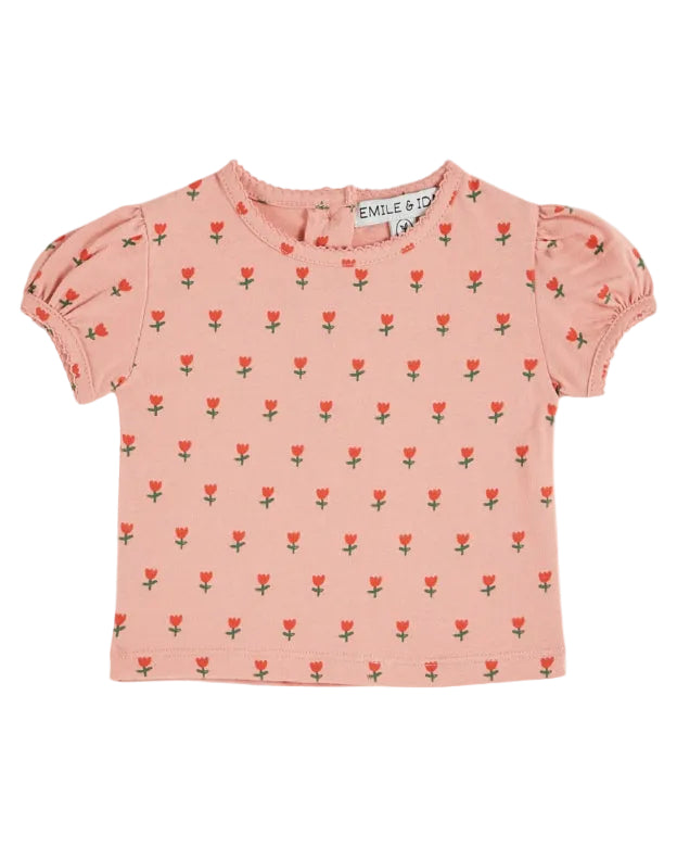 TEE SHIRT PICOTE IMPRIME