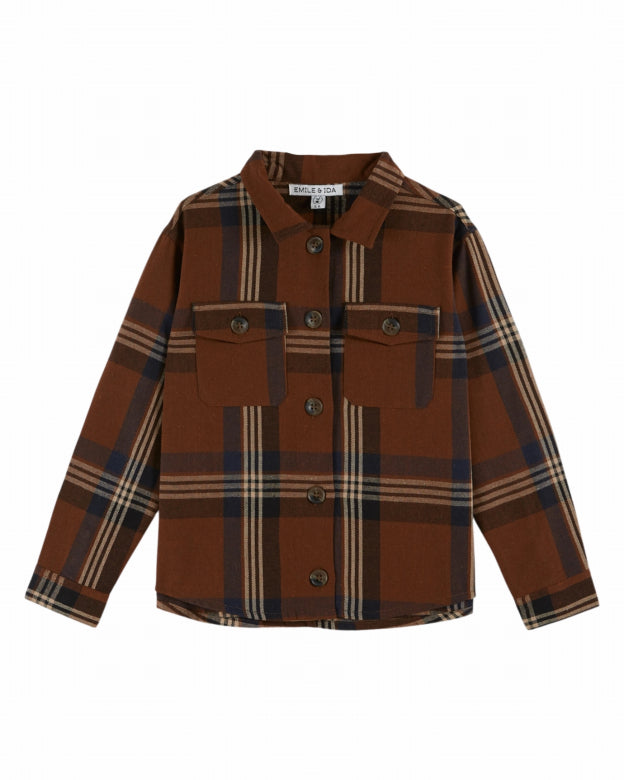 Check Button Down Flannel