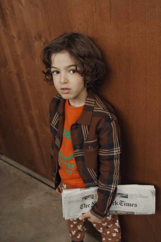 Check Button Down Flannel