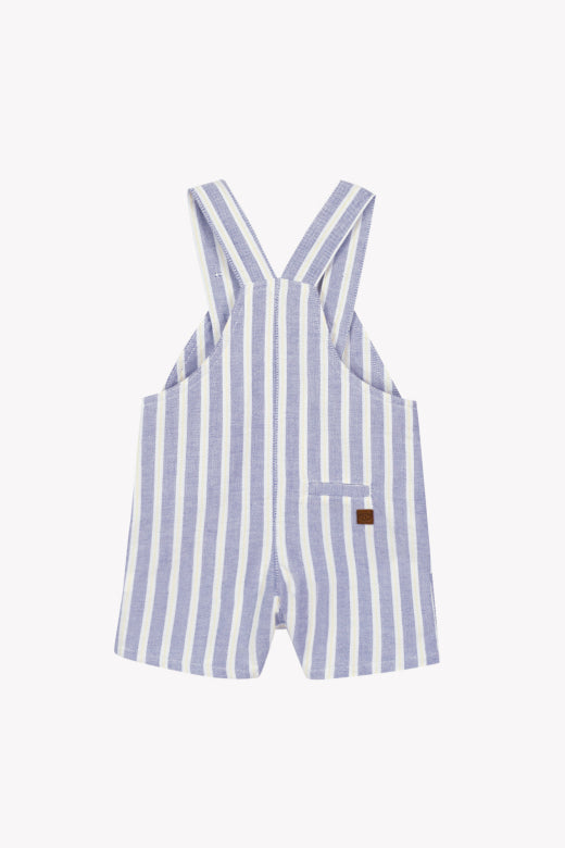 Light Blue and White Shortall