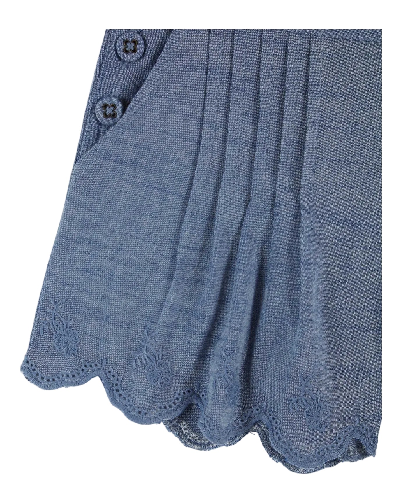 Short Chambray Brode