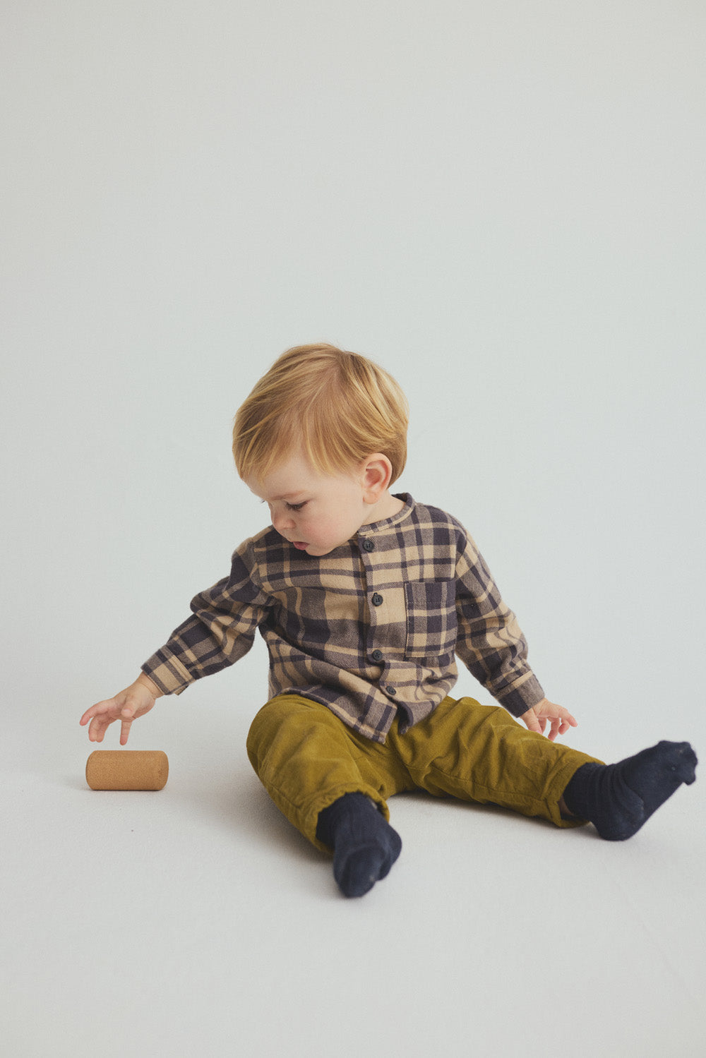Soft Corduroy Baby Pants Green F26