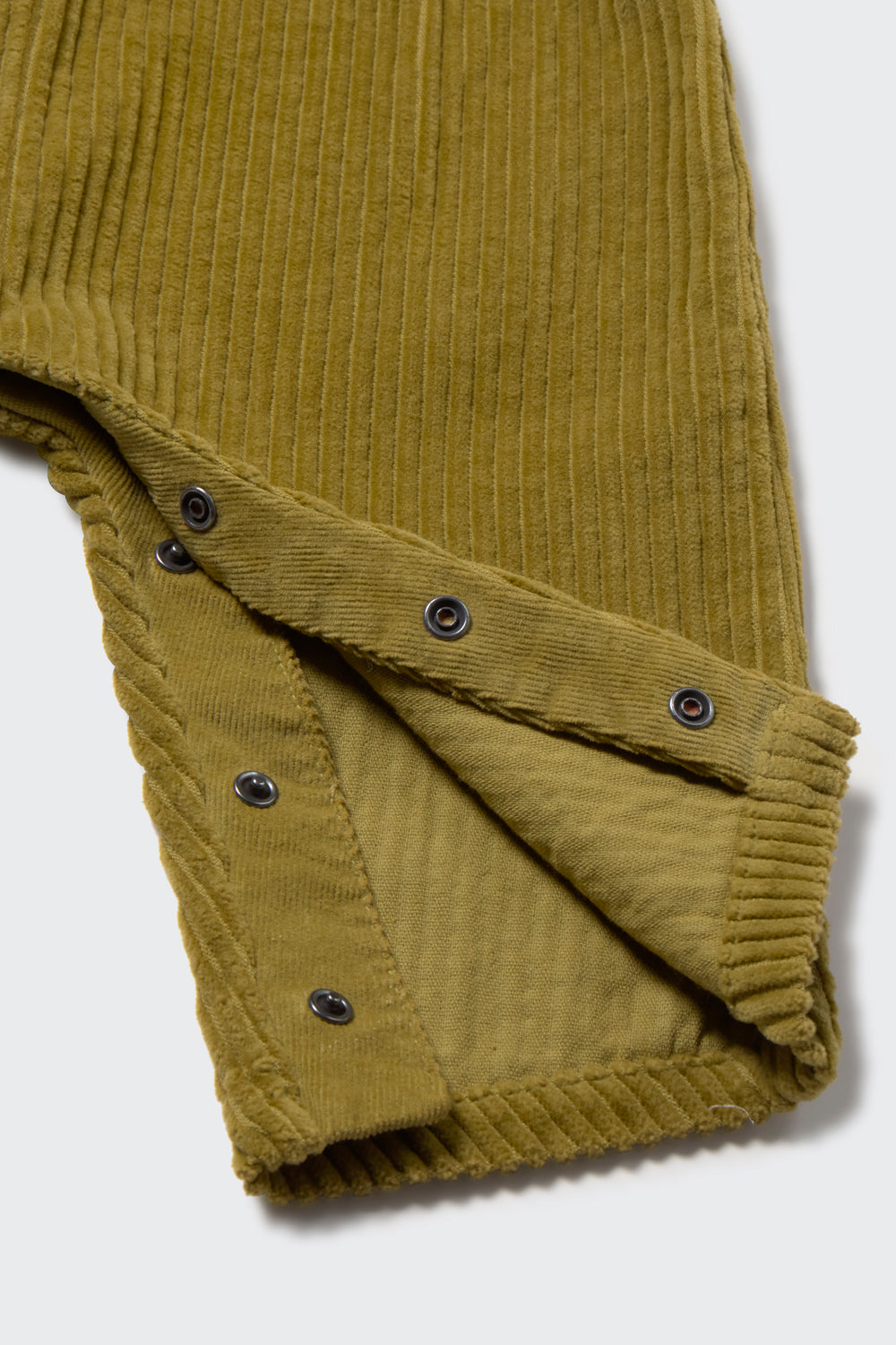 Wide Wale Corduroy Baby Overalls Green F26