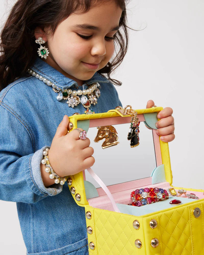 Wolf Treasure Trunk Jewelry Box