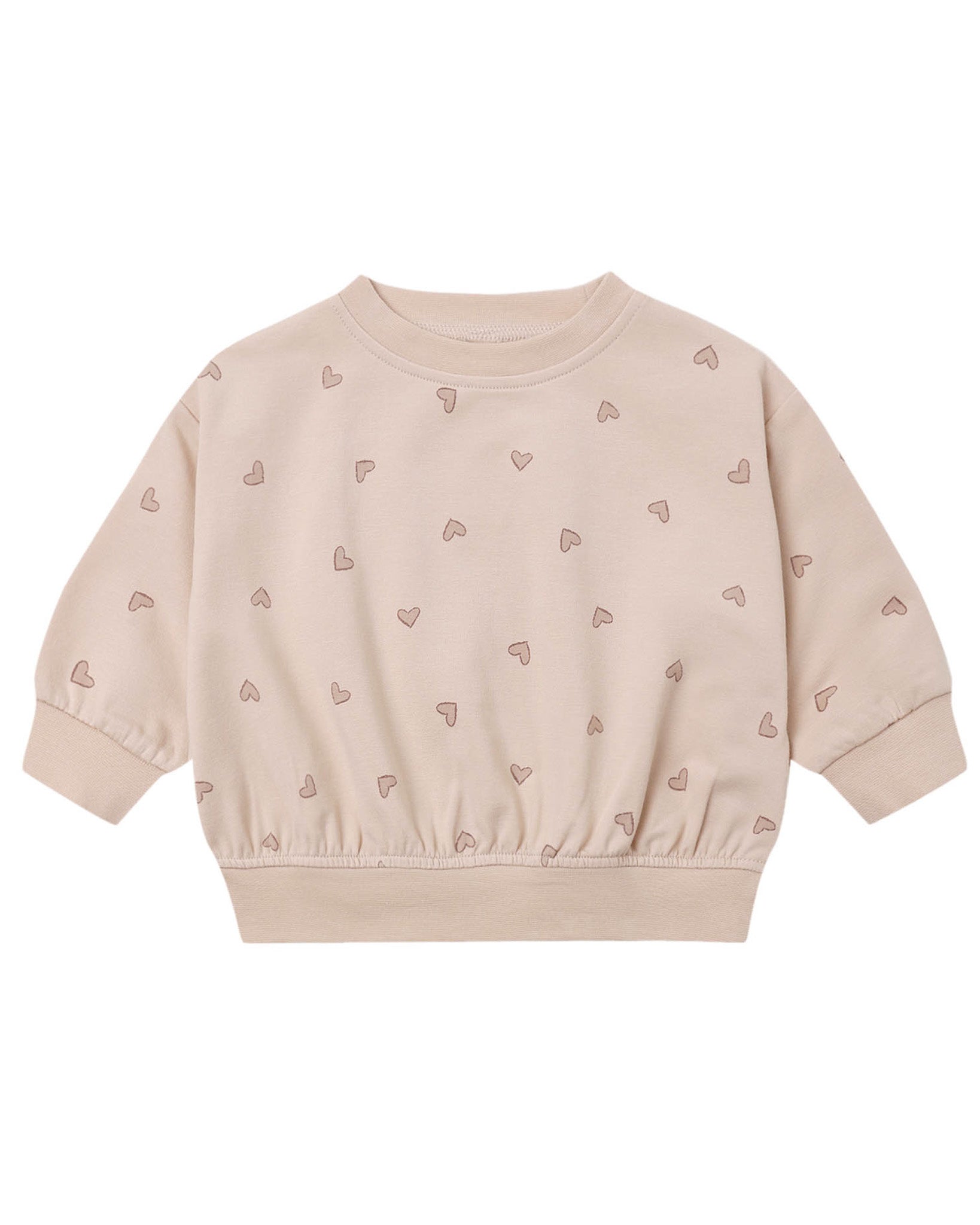 Relaxed Sweatshirt- Hearts F26
