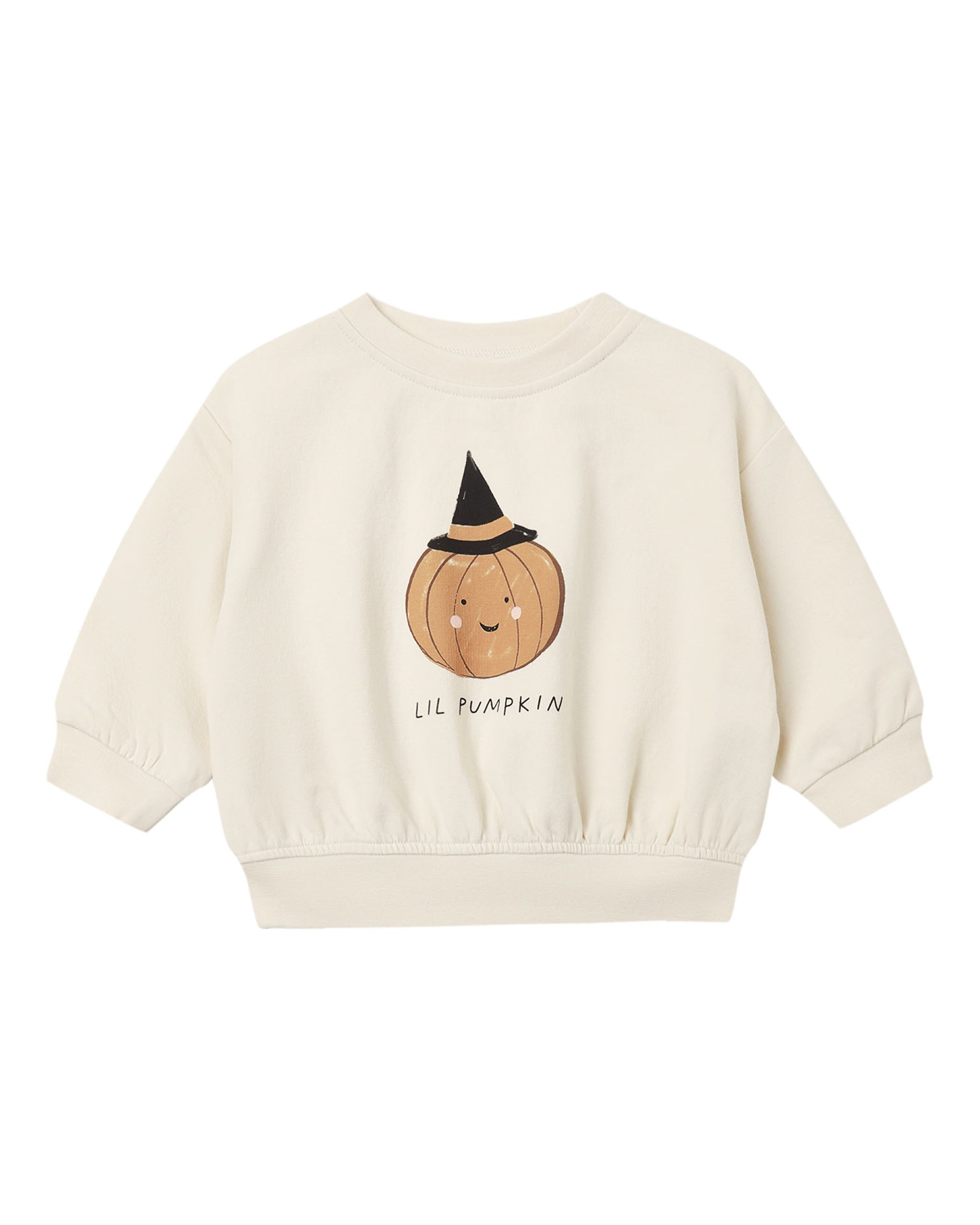 Relaxed Fleece Sweatshirt Lil Pumpkin