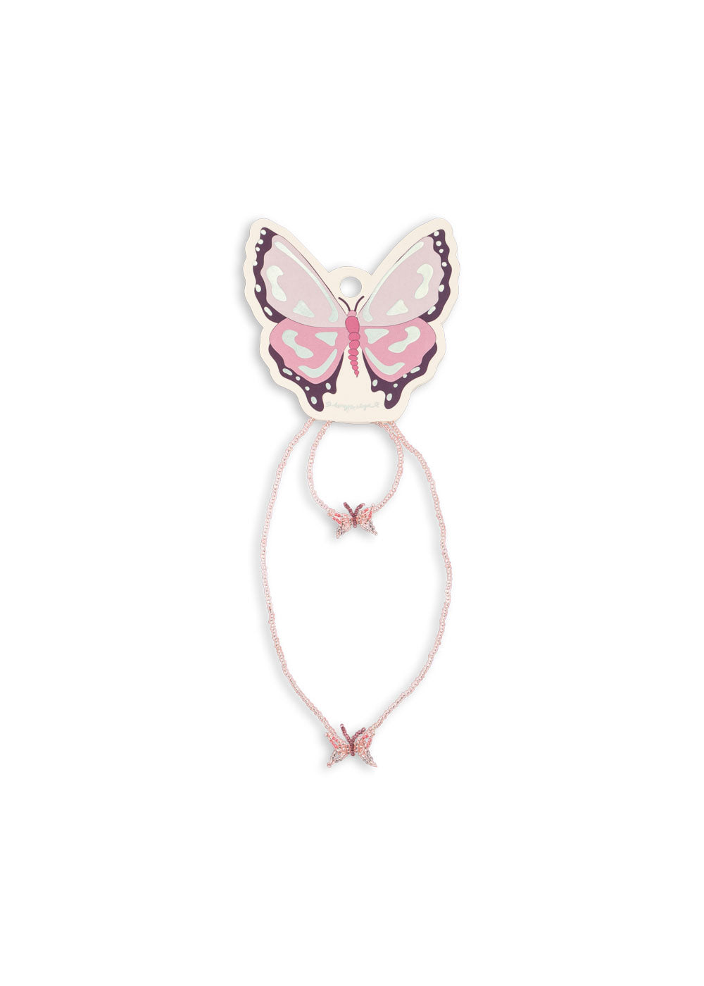 BUTTERFLY NECKLACE AND BRACELET SET SS26