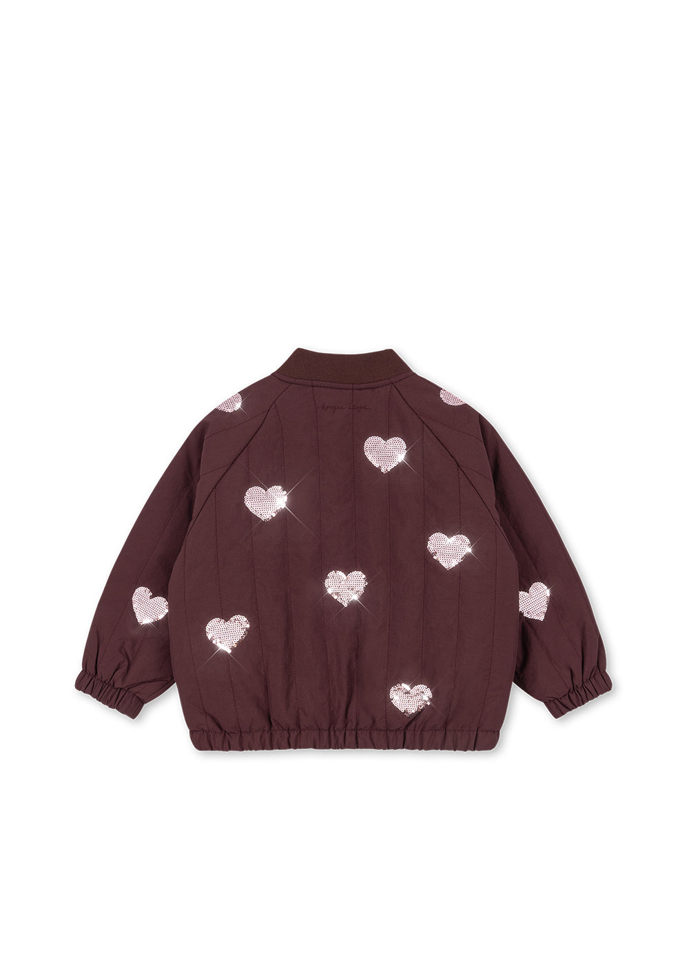 JUNO SEQUIN BOMBER JACKET Decadent Chocolate F26