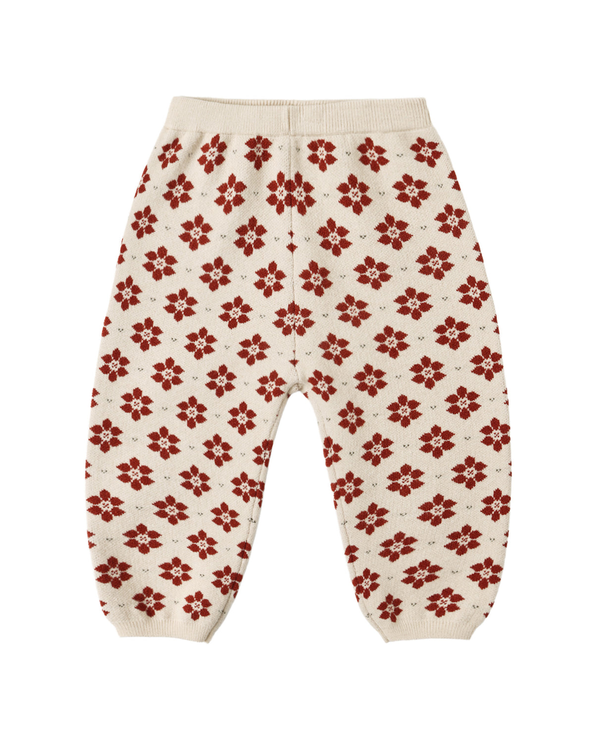 Knit Pant Poinsettia