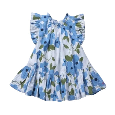 Girls Harper Dress- Hibiscus Floral SS26