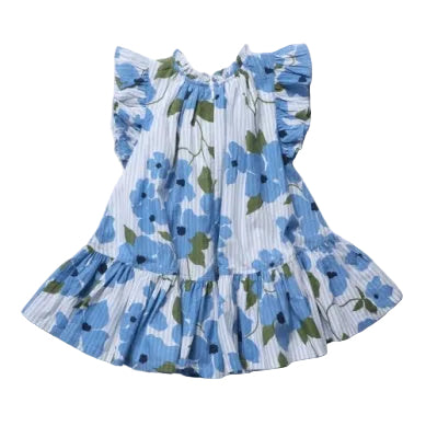 Girls Harper Dress- Hibiscus Floral SS26