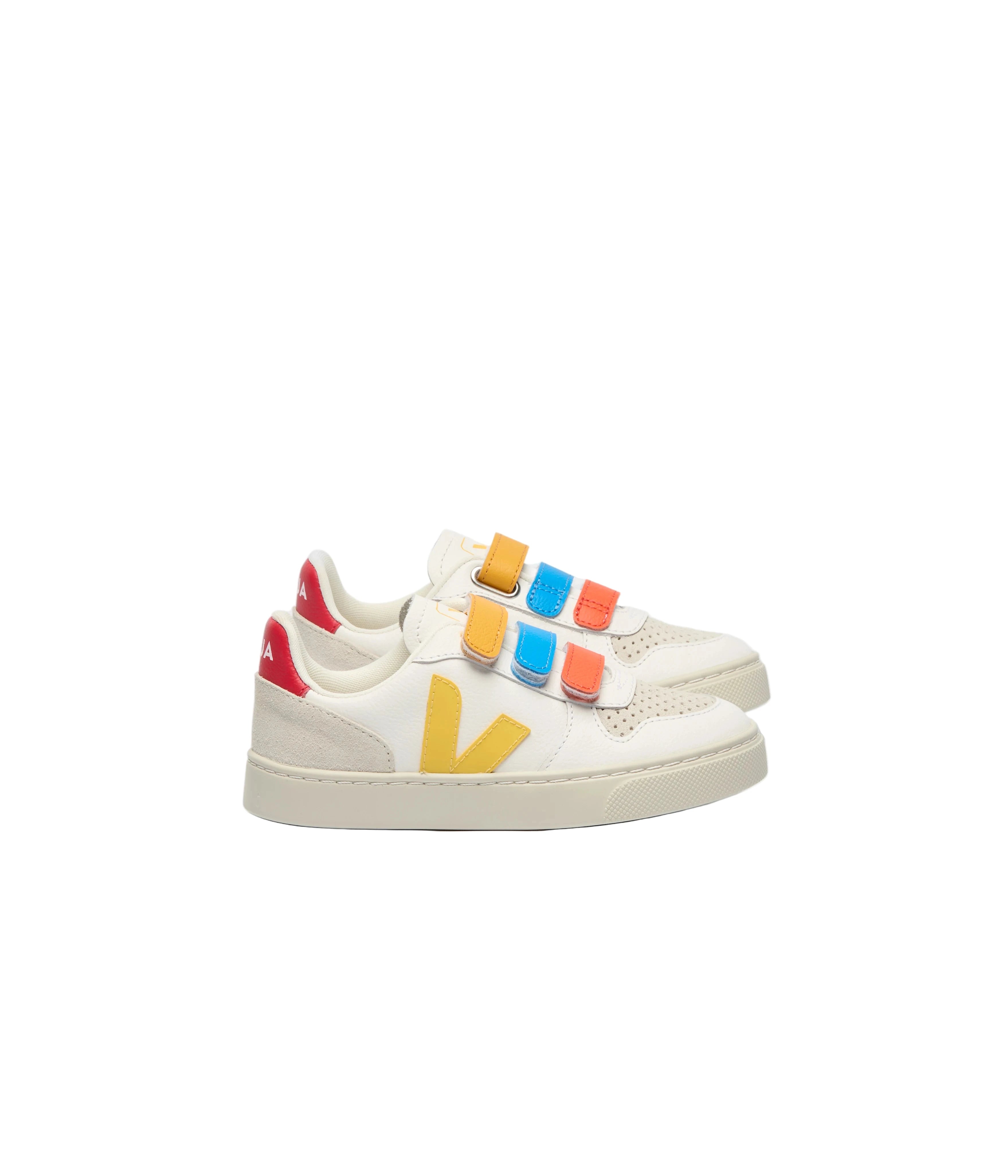 V-10 LEATHER CASHEW MULTICO WHITE TONIC