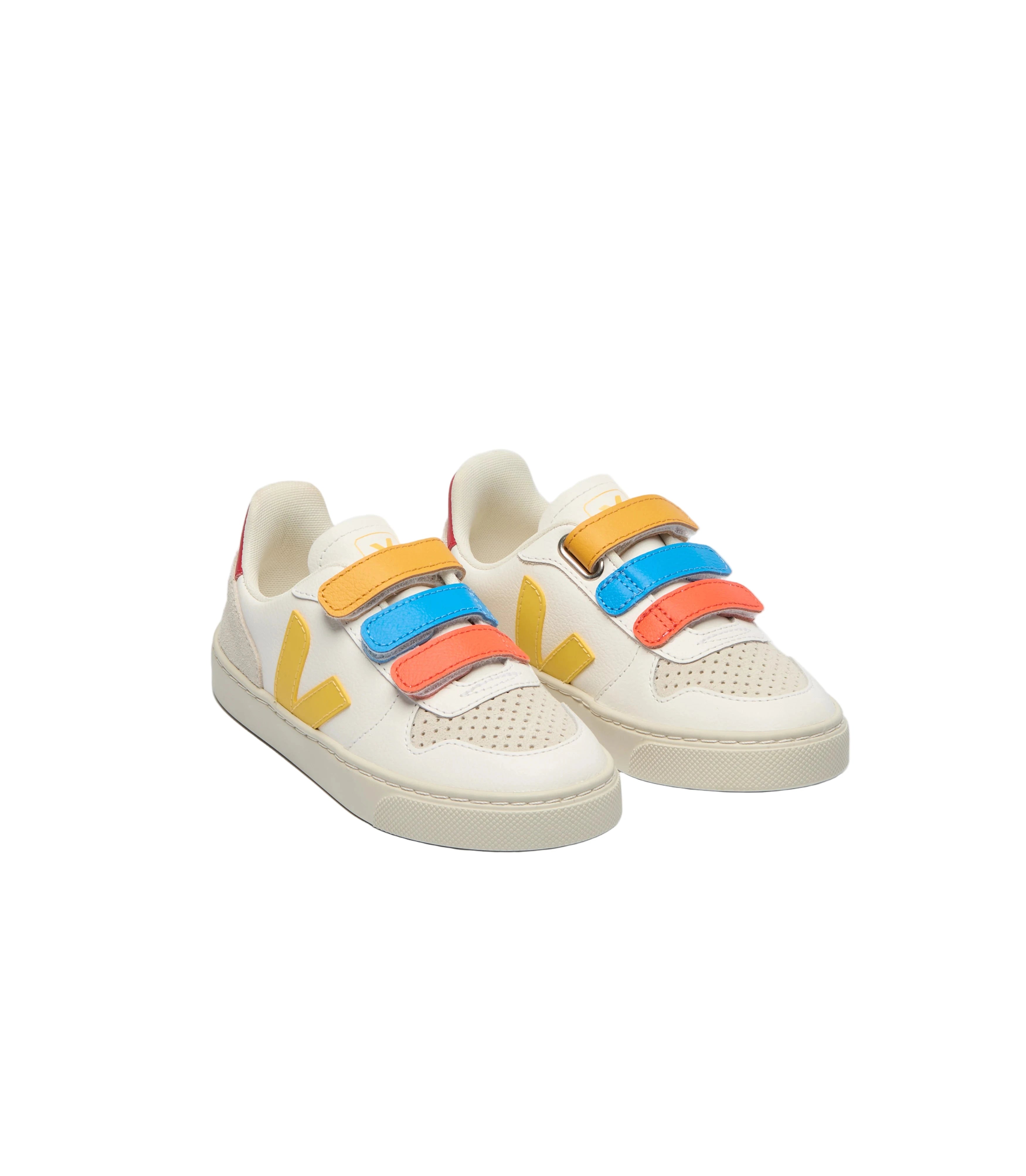 V-10 LEATHER CASHEW MULTICO WHITE TONIC