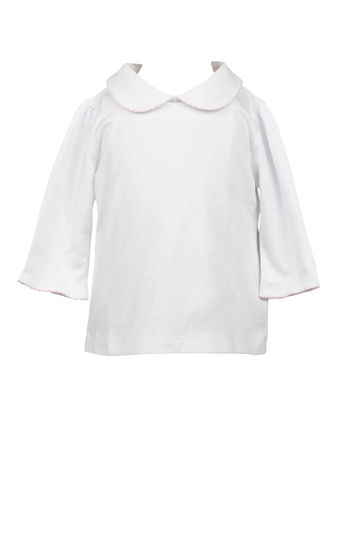 3/4 Sleeve Shirt w/ Pink Trim F26