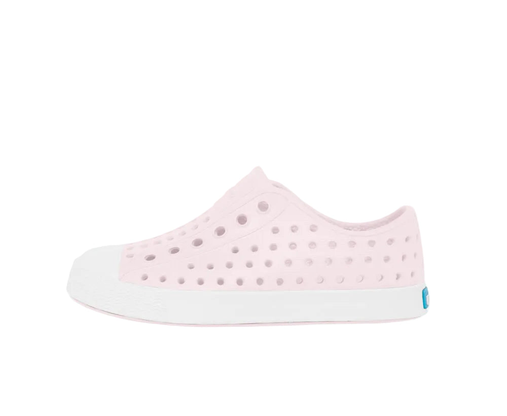 Native Jefferson Child in Milk Pink/Shell White