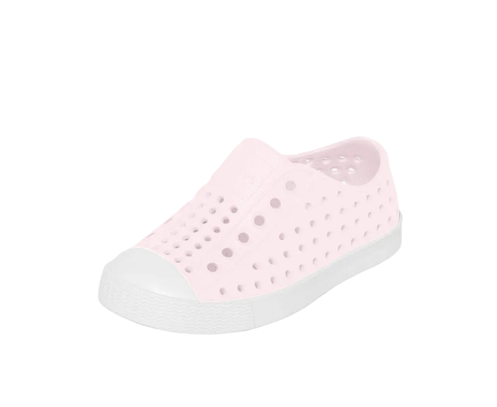 Native Jefferson Child in Milk Pink/Shell White