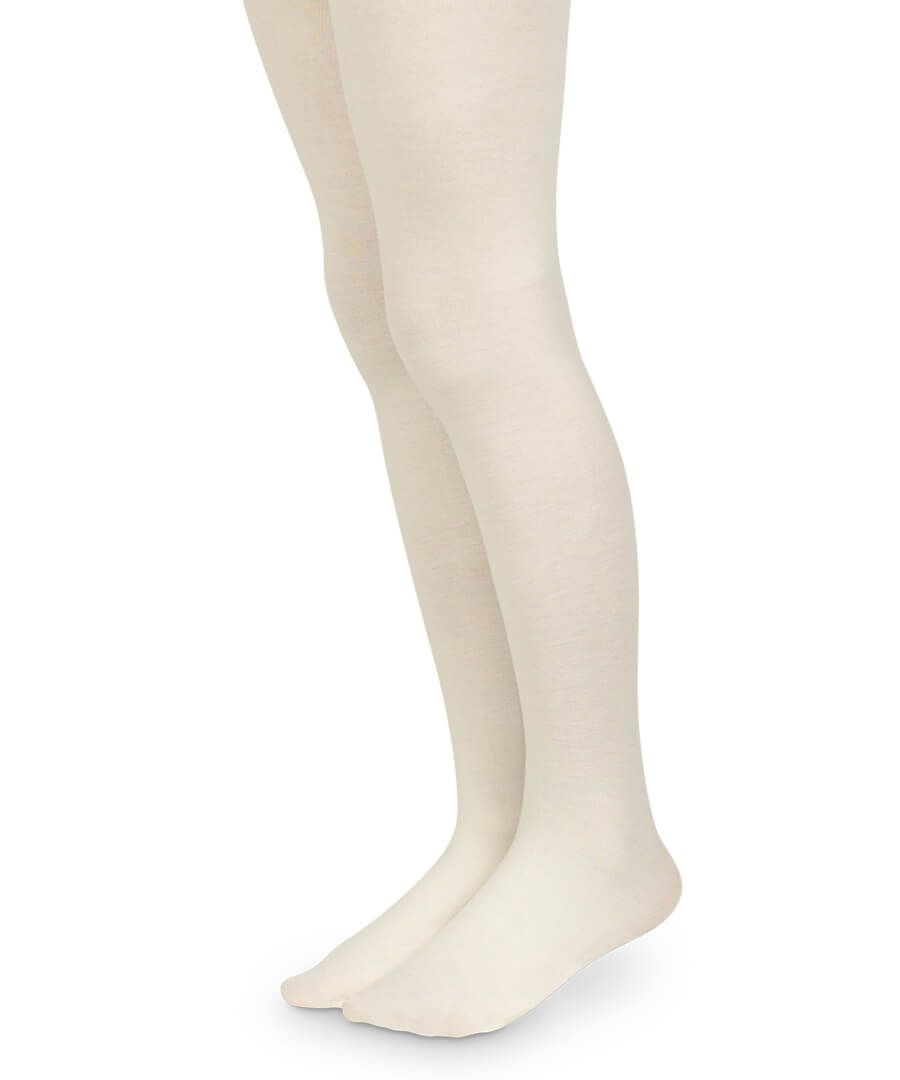 Pima Cotton Ivory Tights
