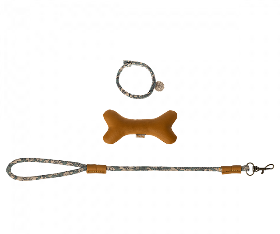 Puppy accessories Blue Pocket Full of Posies