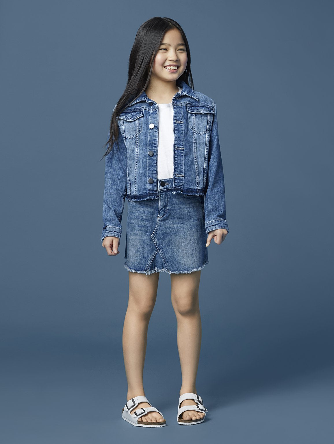 Manning Denim Jacket in Cloud