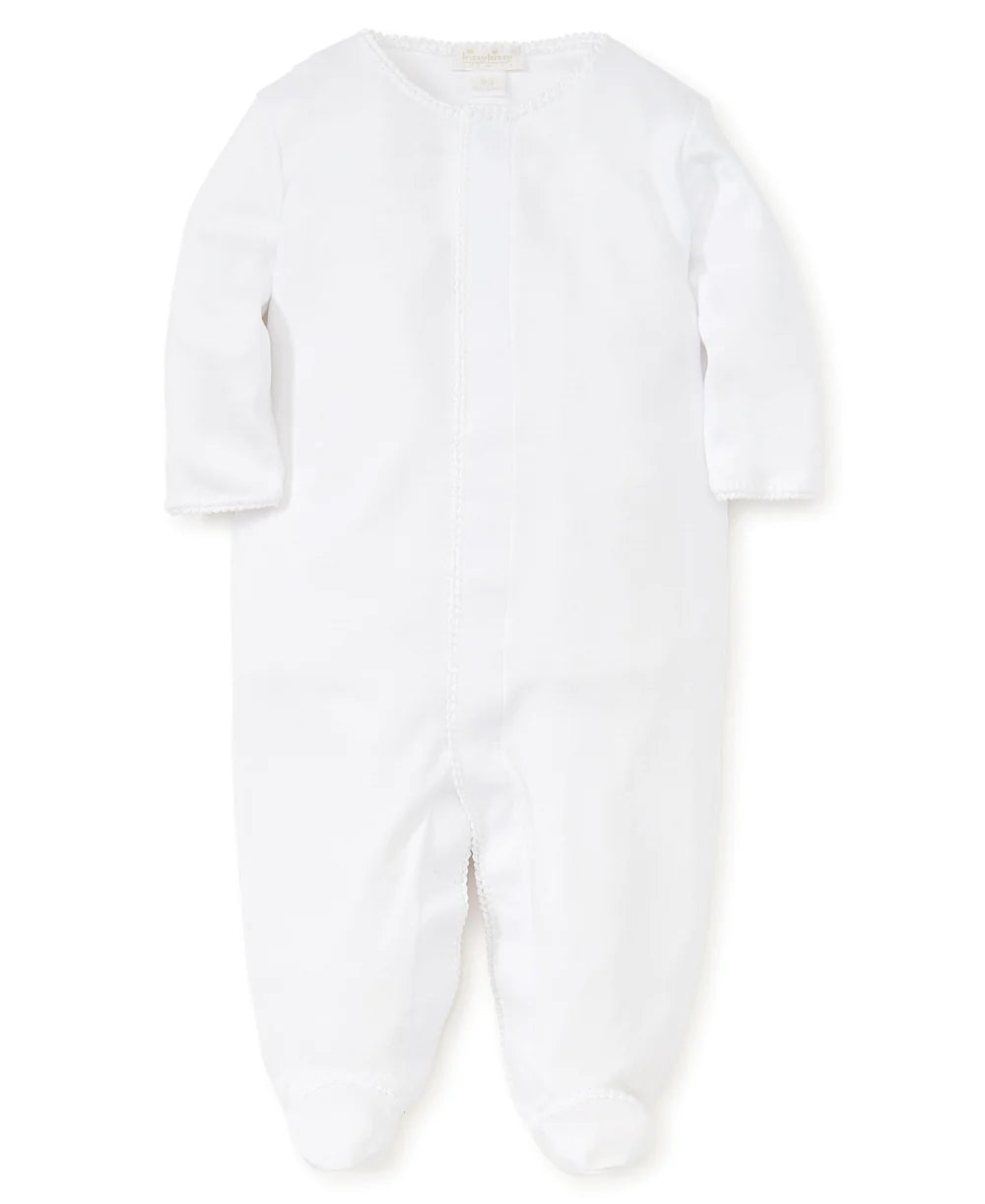 White New Premier Basics Footie