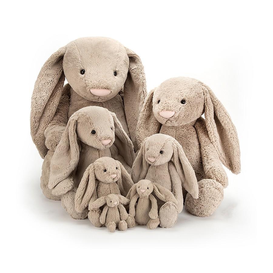 Bashful Beige Bunny Large