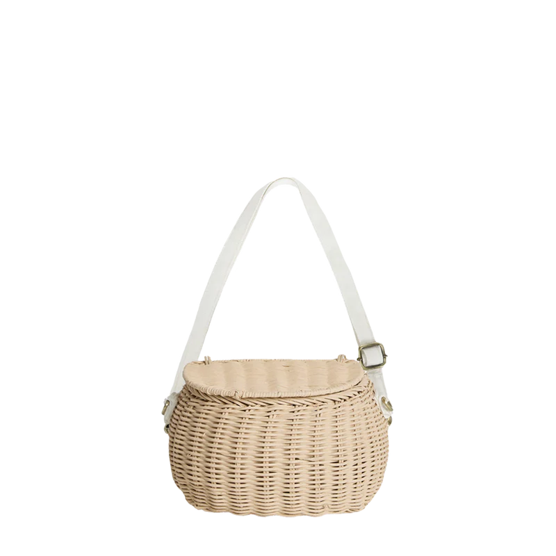 MINI CHARI RATTAN BAG straw - Main Image
