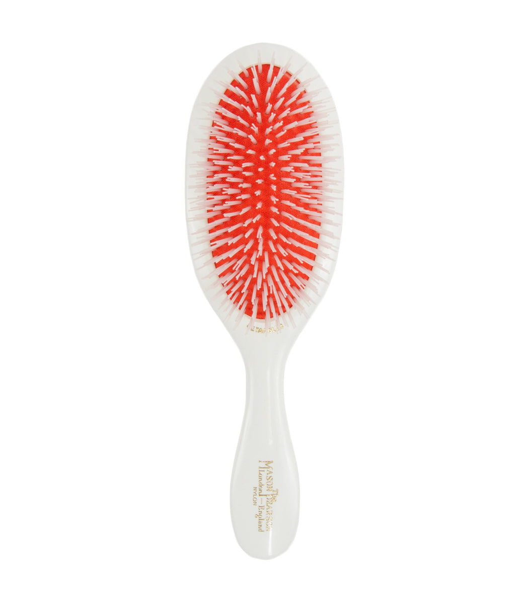 Mason Pearson Detangler Brush Nylon Bristol Pocket Full of Posies