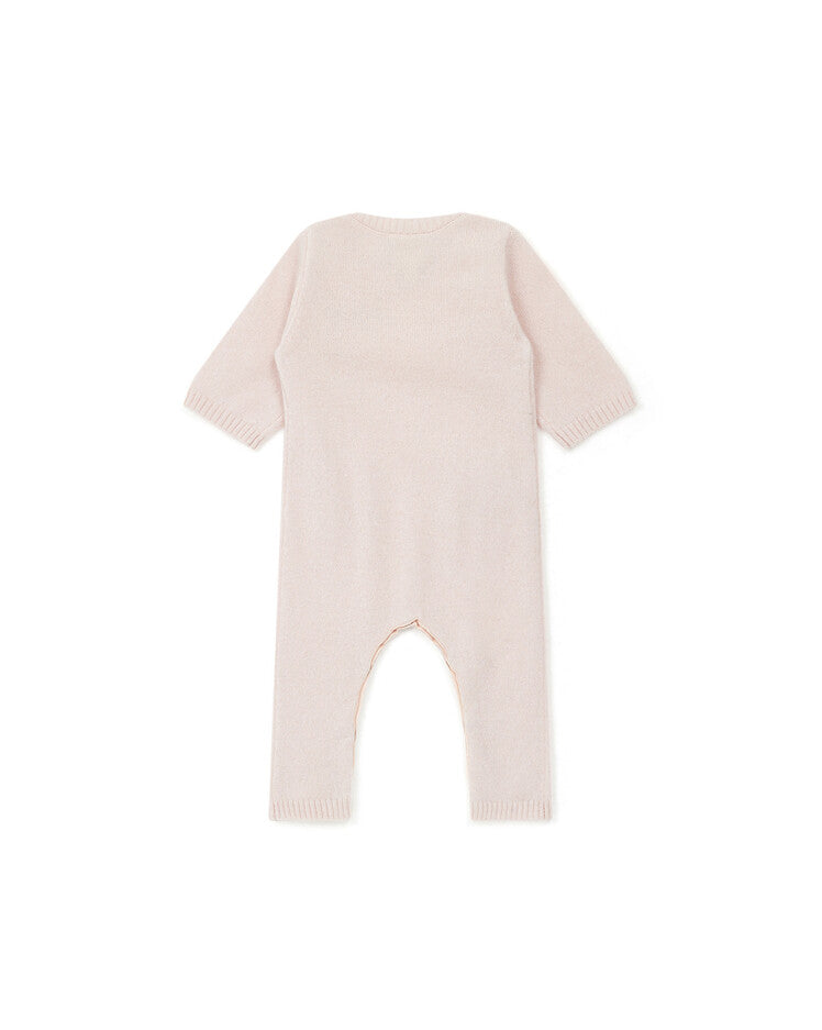 Pure Cashmere Romper in Pink