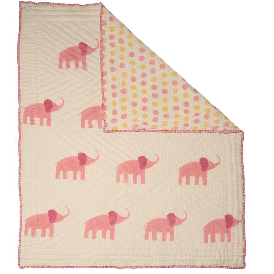 Naaya By Moonlight Elephant Quilt