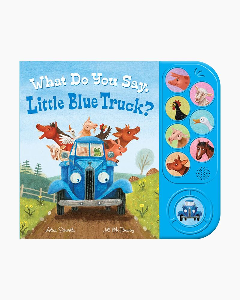 What do you say, Little Blue Truck?