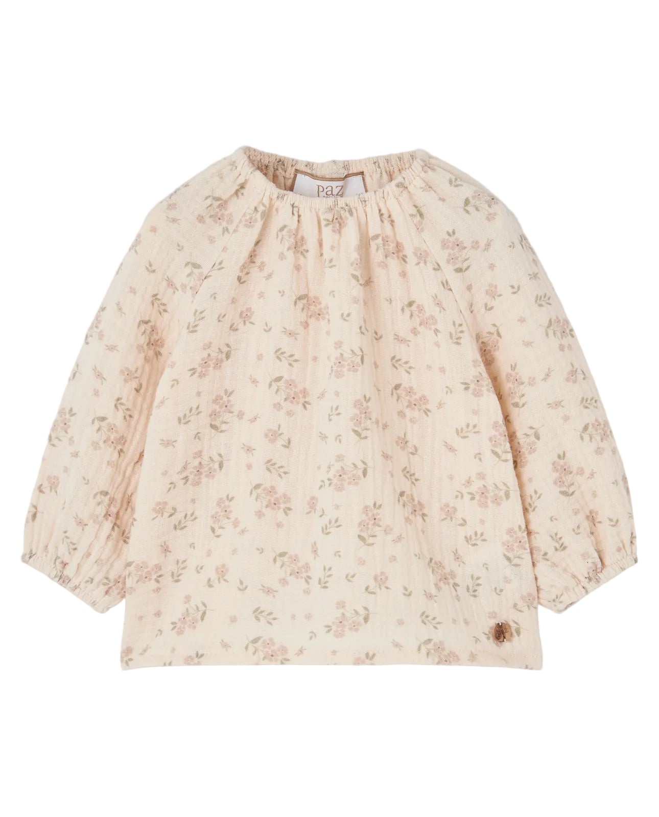 Pink Floral Blouse F26