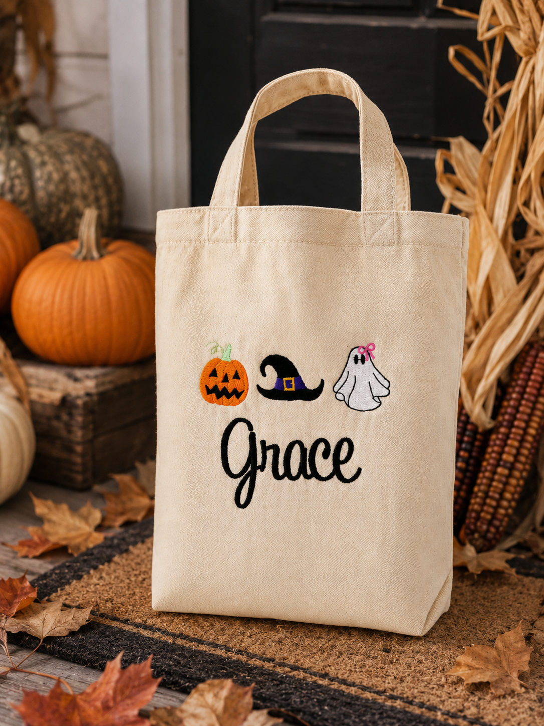 Personalized Halloween Boo Bag