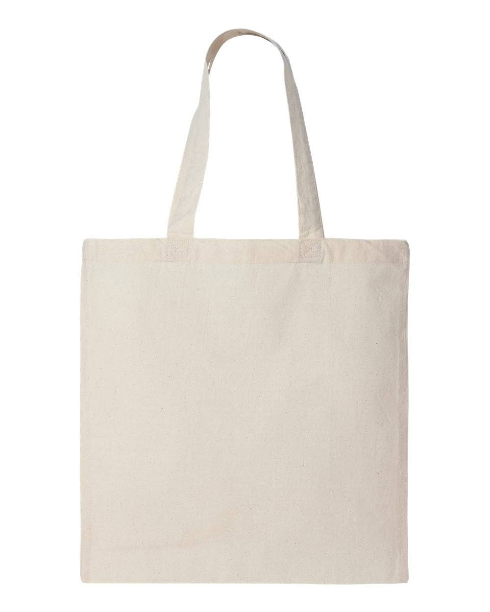 Q-Tees Economical Tote, Cotton Tote Bag - QTB
