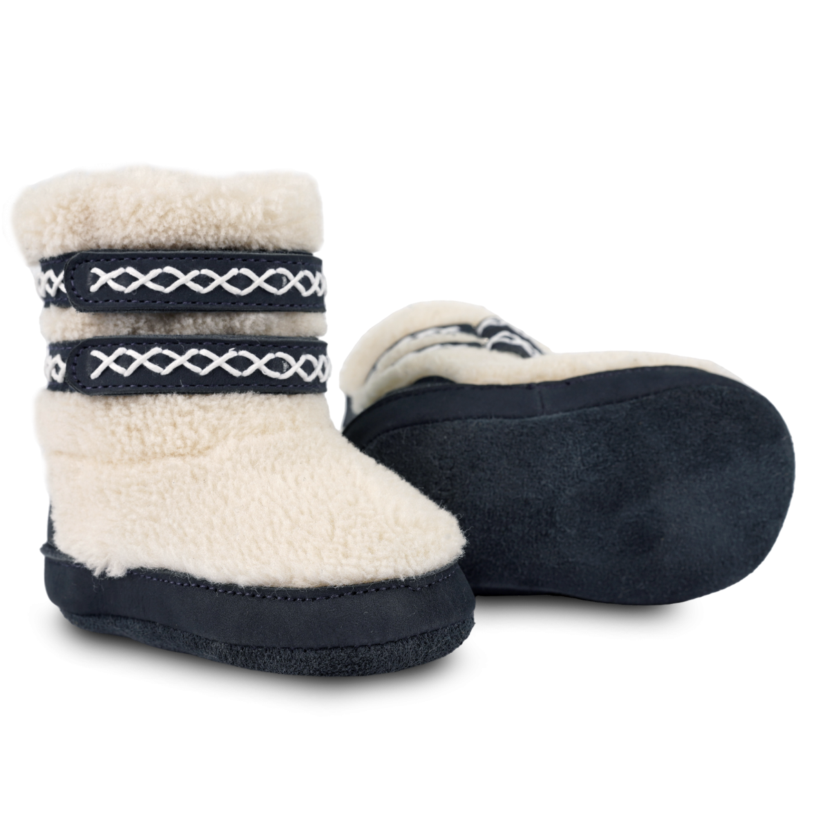Larisso Booties | Navy Nubuck 25