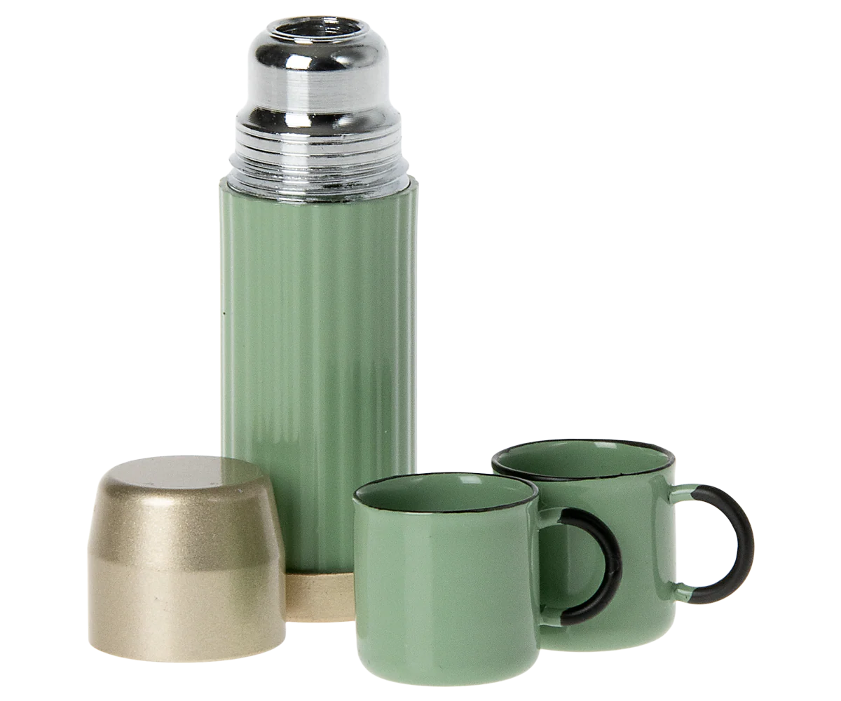Thermos and Cups, Mouse-Mint