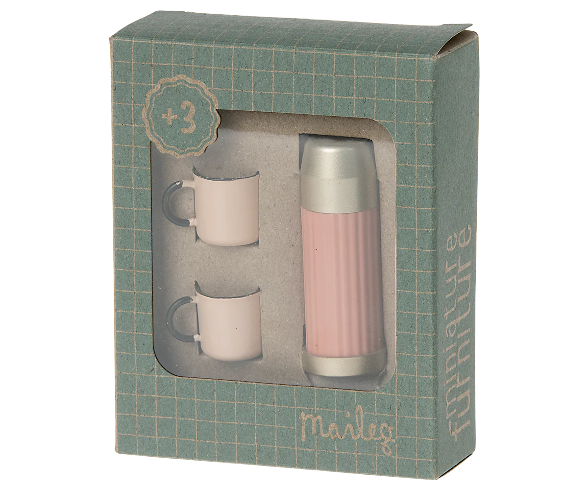 Thermos & Cups, Mouse- Soft Coral