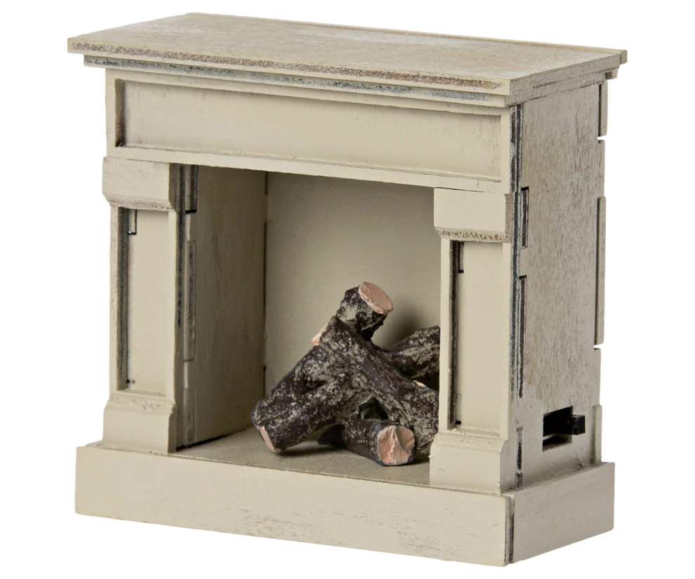 Fireplace, Mouse - Off white