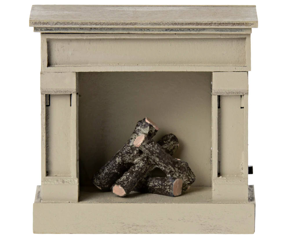 Fireplace, Mouse - Off white