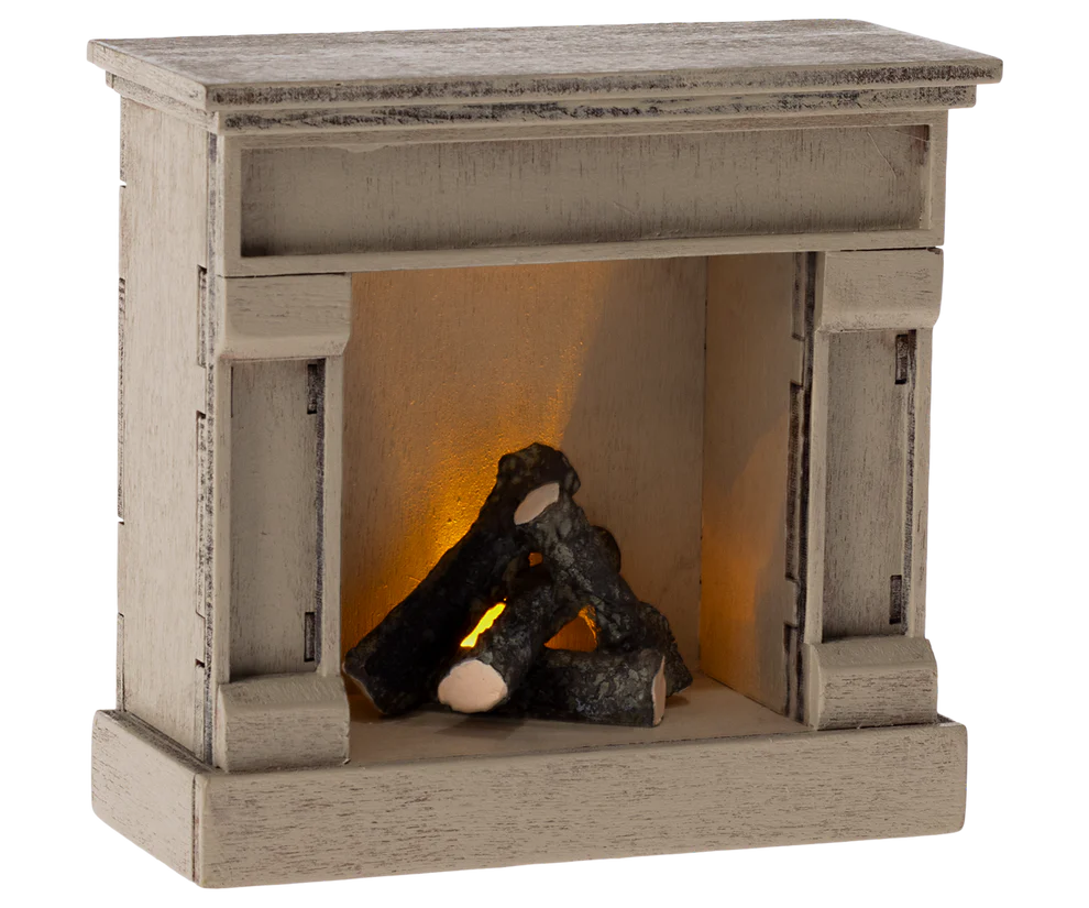 Fireplace, Mouse - Off white