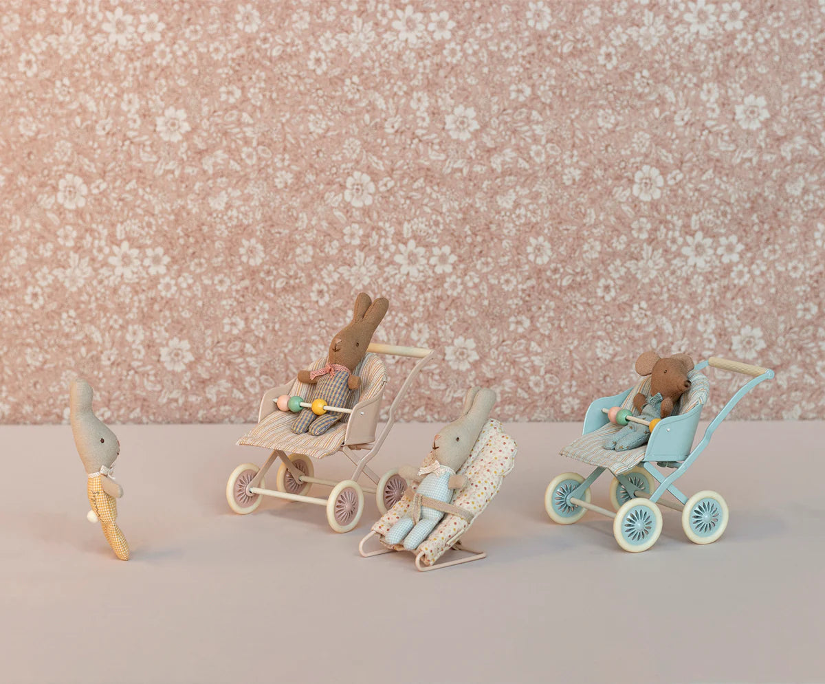 Stroller, Baby Mouse- Blue