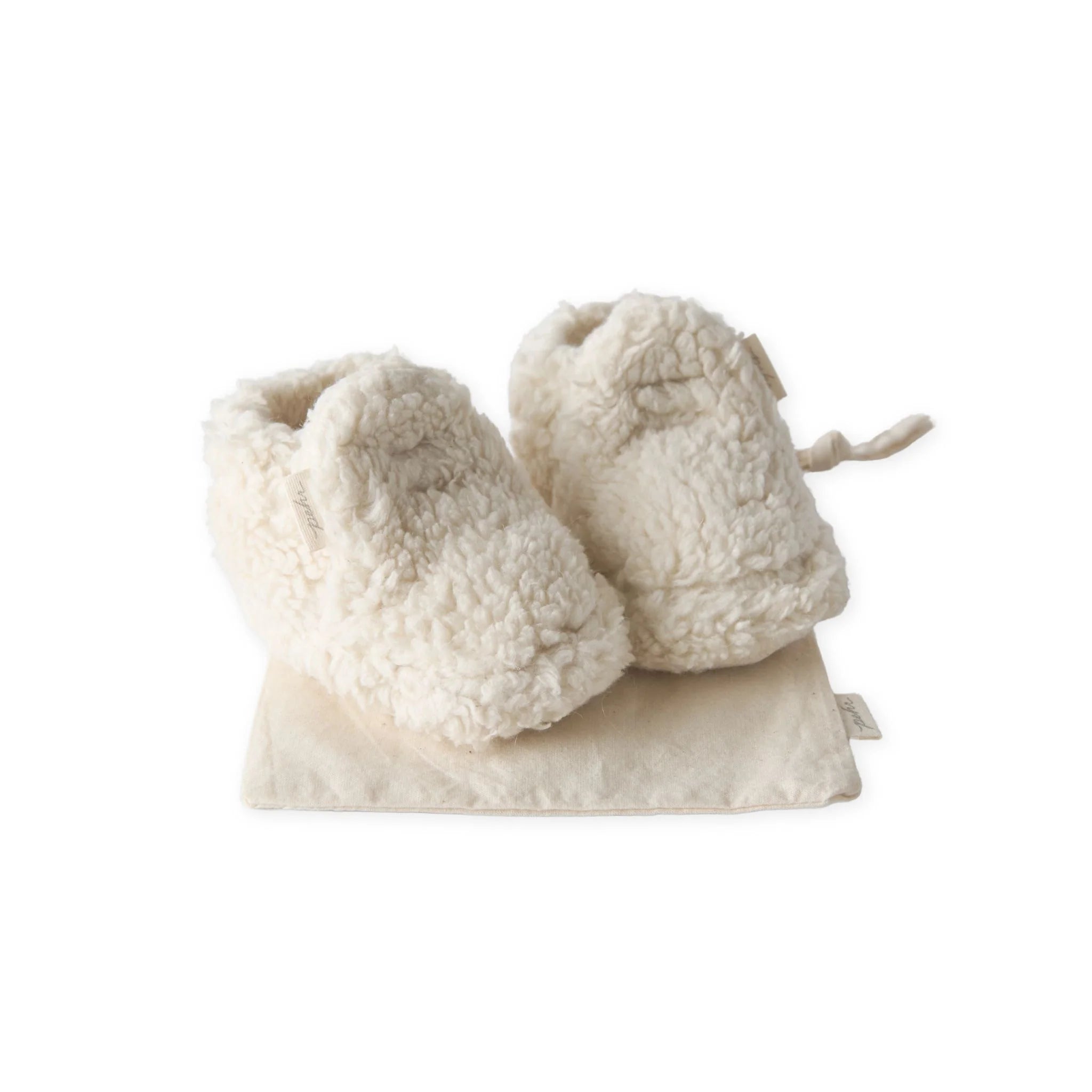Sherpa Booties Natural